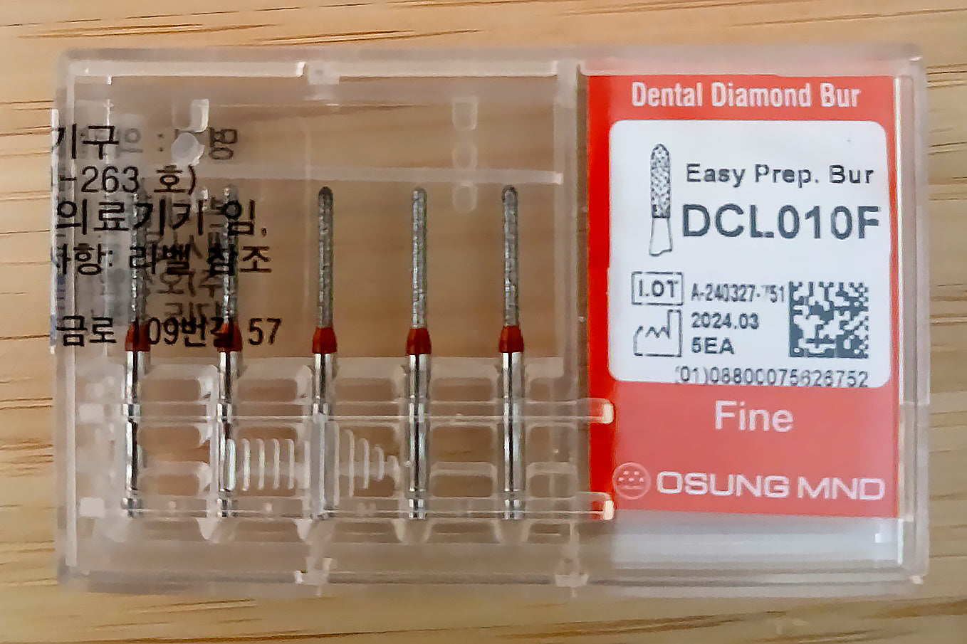Easy Prep Bur - DC (Deep Chamfer) Line - L