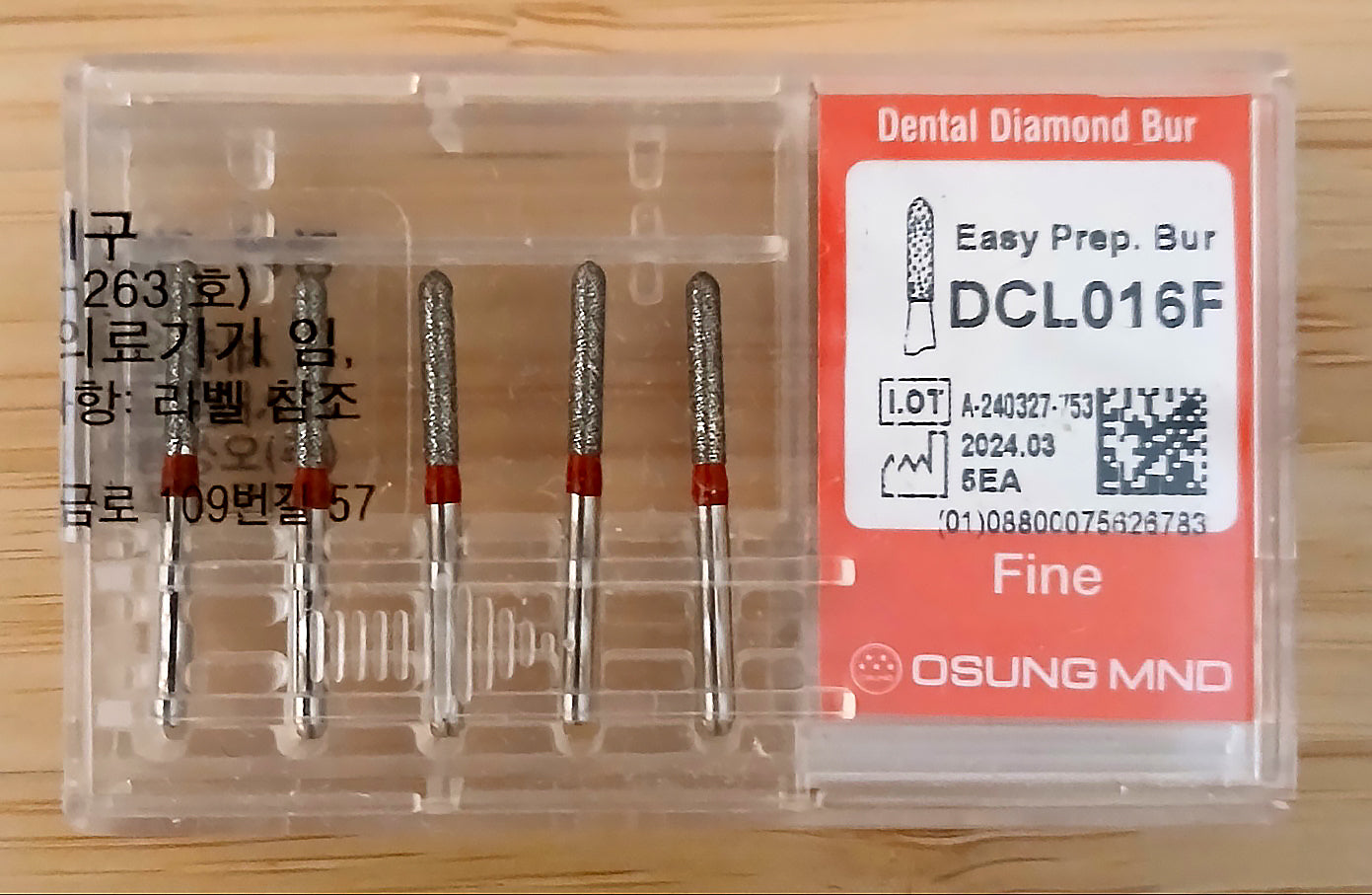 Easy Prep Bur - DC (Deep Chamfer) Line - L