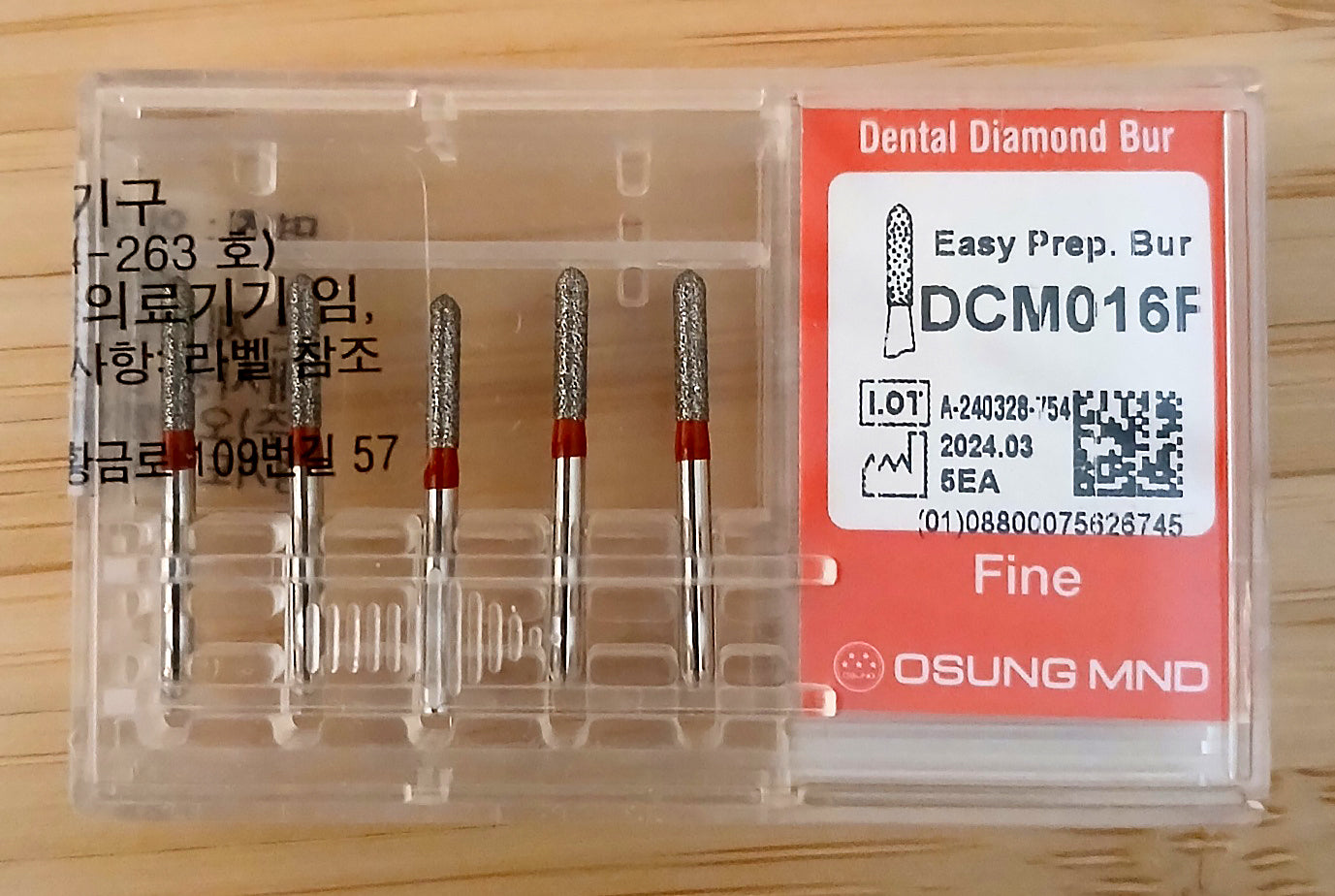 Easy Prep Bur - DC (Deep Chamfer) Line - M