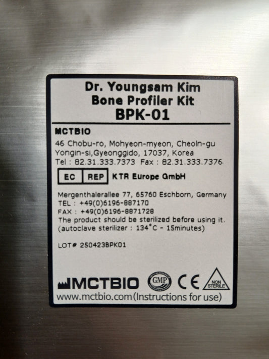 Bone Profiler Kit: Made by Dr. Youngsam Kim